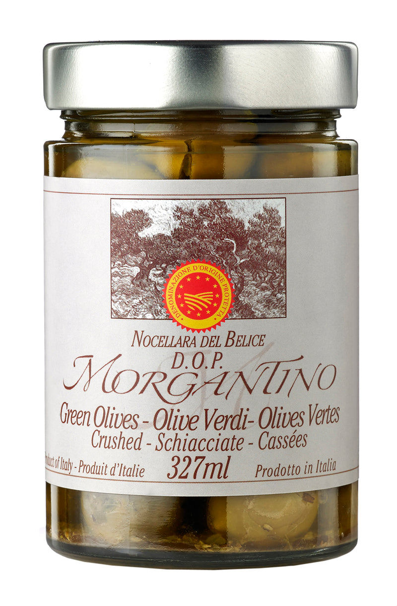 Morgantino Crushed Green Olives in Extra Virgin Olive Oil DOP