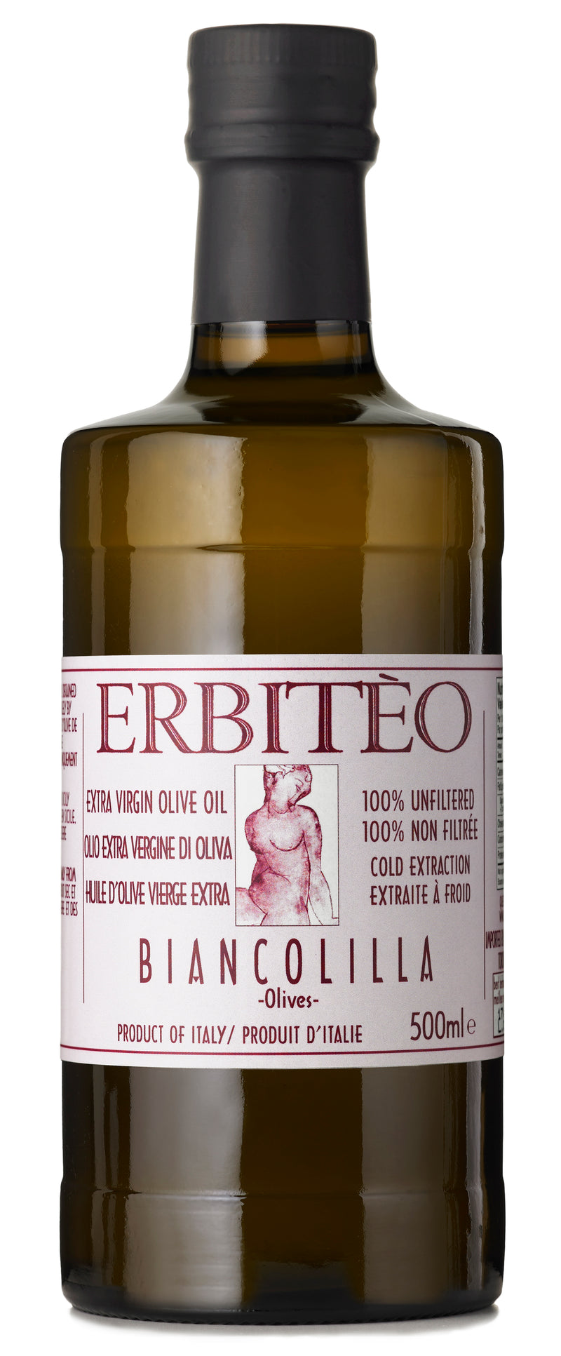 Erbiteo Extra Virgin Olive Oil Biancolilla
