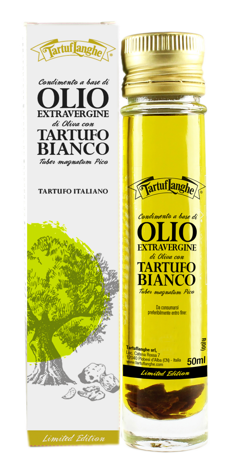 Tartuflanghe Organic Extra Virgin Olive Oil with White Truffle